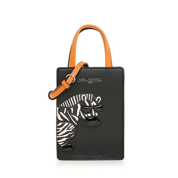 Túi Đựng Điện Thoại Nữ Karl Lagerfeld Maybelle Karl Cell Phone Bag Màu Đen