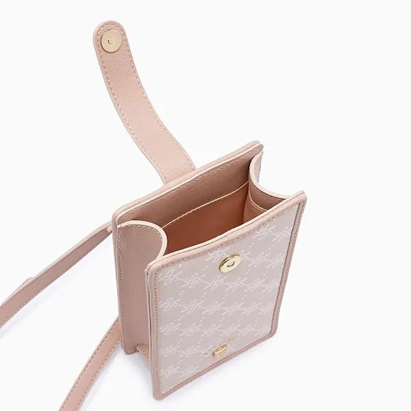 Túi Đựng Điện Thoại Nữ Lyn Annet Phone Sling Wallets On Chain Beige LL23FWF041 Màu Be - Túi xách - Vua Hàng Hiệu