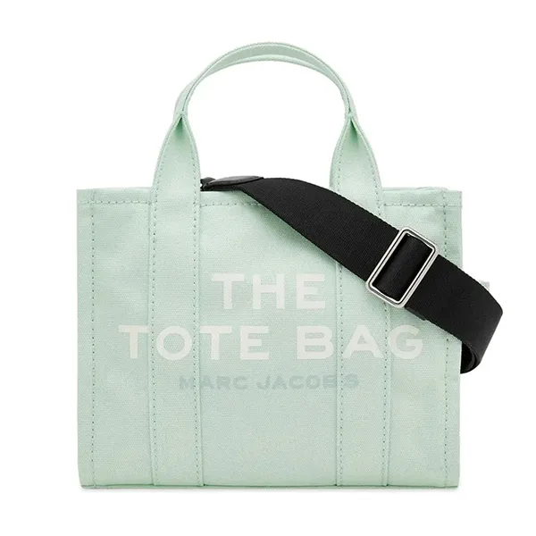 Túi Tote Nữ Marc Jacobs Mini Blue Tote Bag Màu Xanh Mint