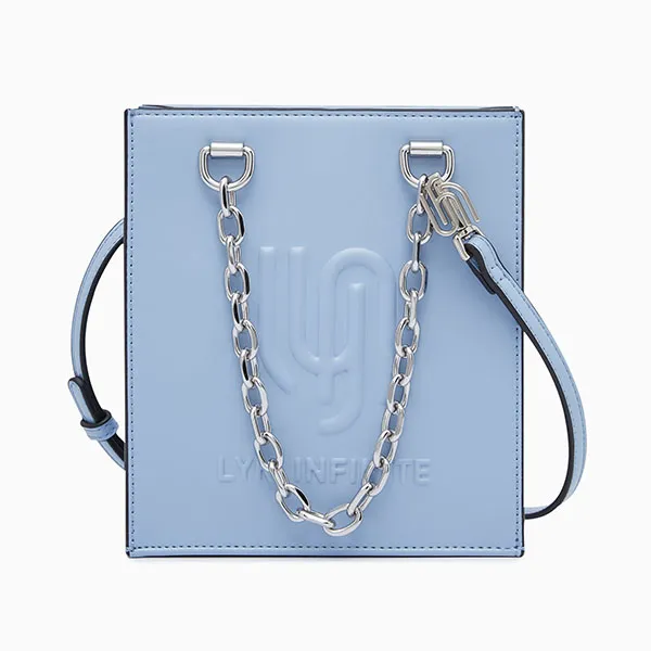 Túi Tote Nữ Lyn Infinite Mine S Bags LL23MBF123 Blue Màu Xanh Da Trời