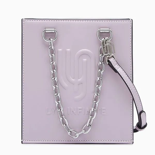 Túi Tote Nữ Lyn Infinite Mine S Bags LL23MBF123 Purple Màu Tím