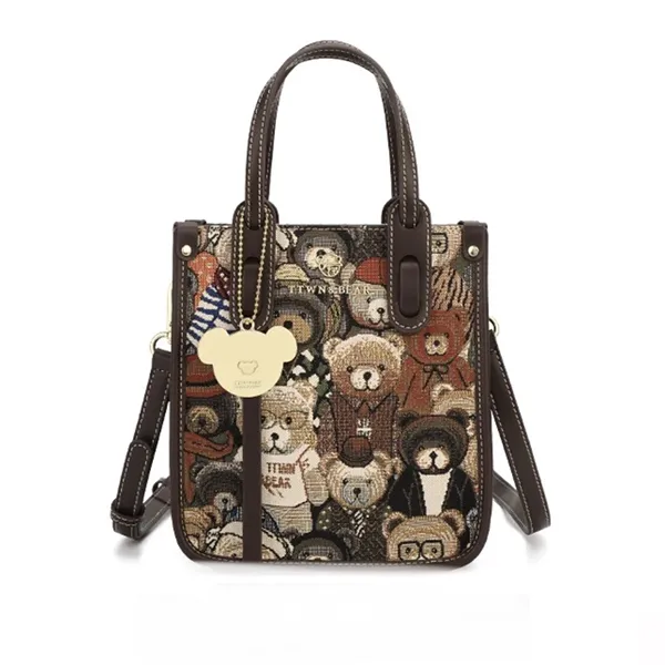 Túi Tote Nữ TTWN BEAR TN2321 TN23213320 Màu Nâu