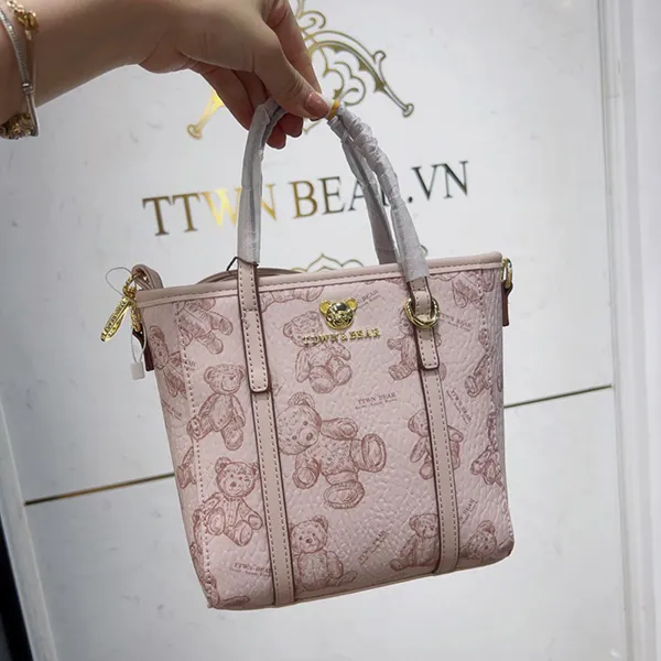 Túi Tote Nữ TTWN BEAR TN2441A Màu Hồng