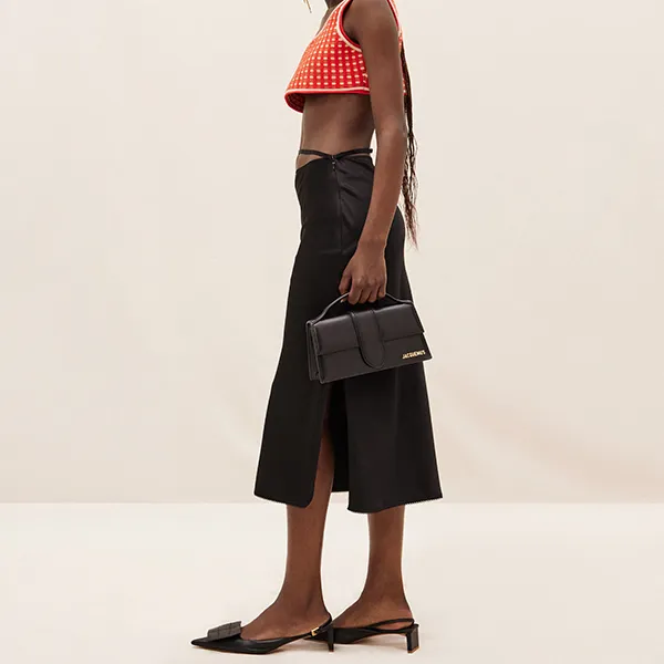 Túi Xách Jacquemus Le Grand Bambino 213BA007-3000-990 Size 23 Màu Đen - Túi xách - Vua Hàng Hiệu