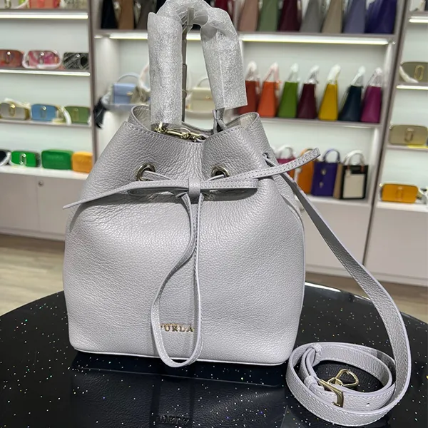 Túi Xách Nữ Furla Bucket Bag BLE3 VTO KJN Màu Xám - Túi xách - Vua Hàng Hiệu