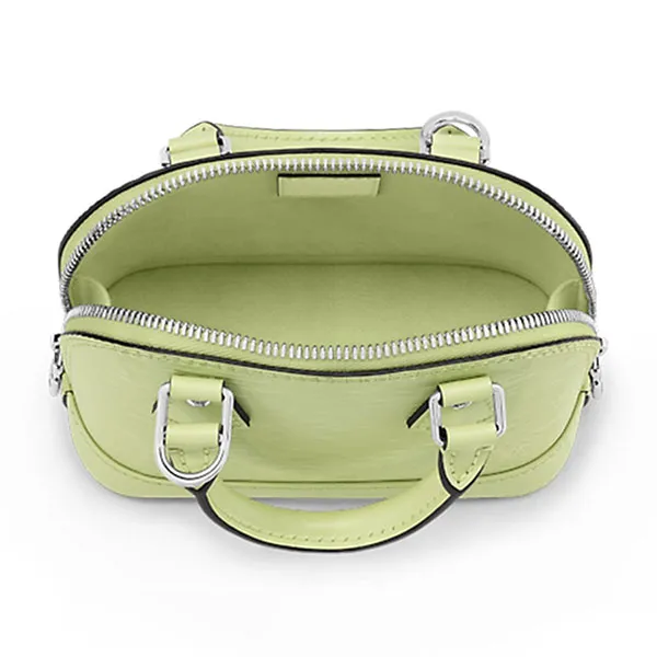 Túi Xách Nữ Louis Vuitton LV Nano Alma M82403 Vert Noto Màu Xanh Lá