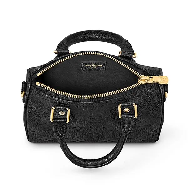 Túi Xách Nữ Louis Vuitton LV Nano Speedy Black M82450 Màu Đen - Túi xách - Vua Hàng Hiệu