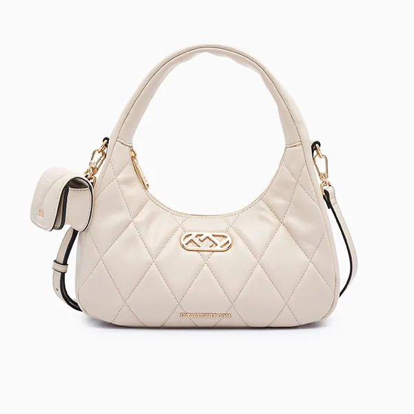 Túi Xách Nữ Lyn Boston S Shoulder Bags Beige LL23FBF147 Màu Be