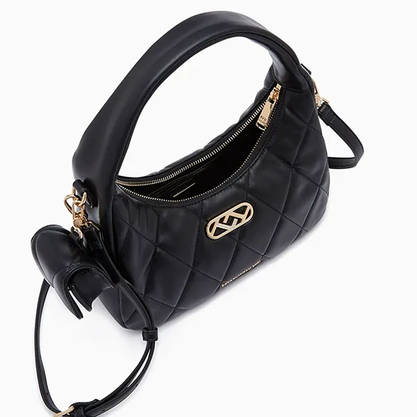 Túi Xách Nữ Lyn Boston S Shoulder Bags Black LL23FBF147 Màu Đen - Túi xách - Vua Hàng Hiệu