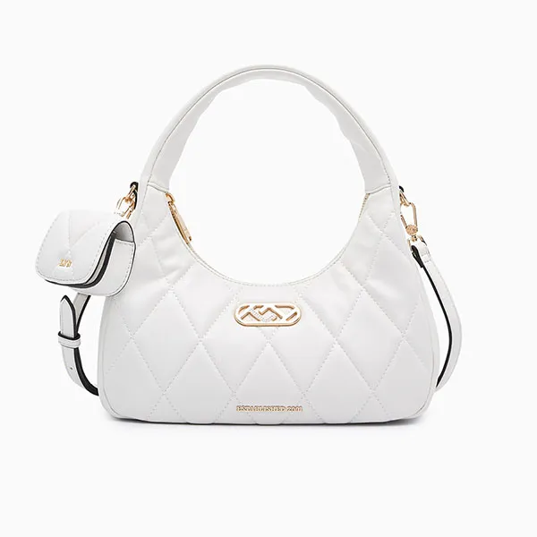 Túi Xách Nữ Lyn Boston S Shoulder Bags White LL23FBF147 Màu Trắng