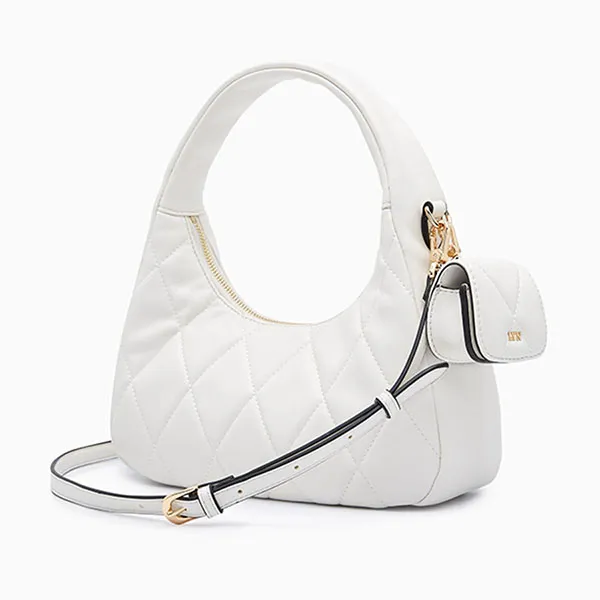 Túi Xách Nữ Lyn Boston S Shoulder Bags White LL23FBF147 Màu Trắng