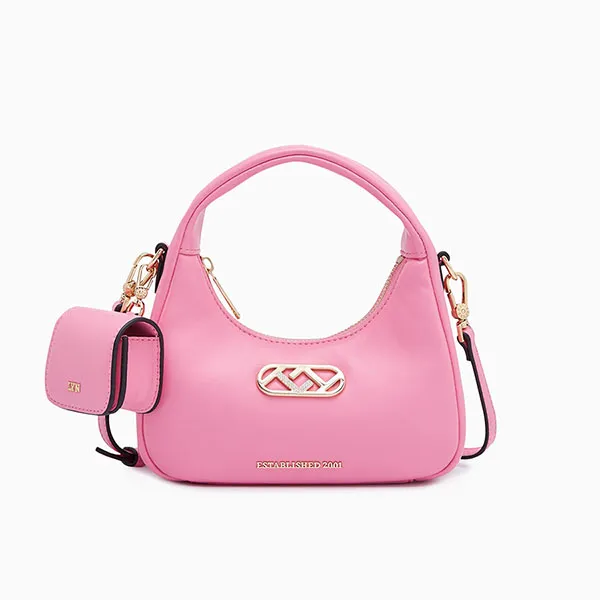 Túi Xách Nữ Lyn Boston XS Shoulder Bags Pink LL23FBF148 Màu Hồng