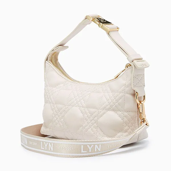 Túi Xách Nữ Lyn Chenille S Shoulder Bags White LL23FBF105 Màu Trắng