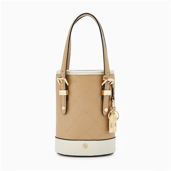 Túi Xách Nữ Lyn Reven Bucket Bags LL23FBF159 Beige Màu Be