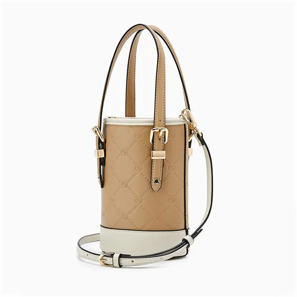 Túi Xách Nữ Lyn Reven Bucket Bags LL23FBF159 Beige Màu Be