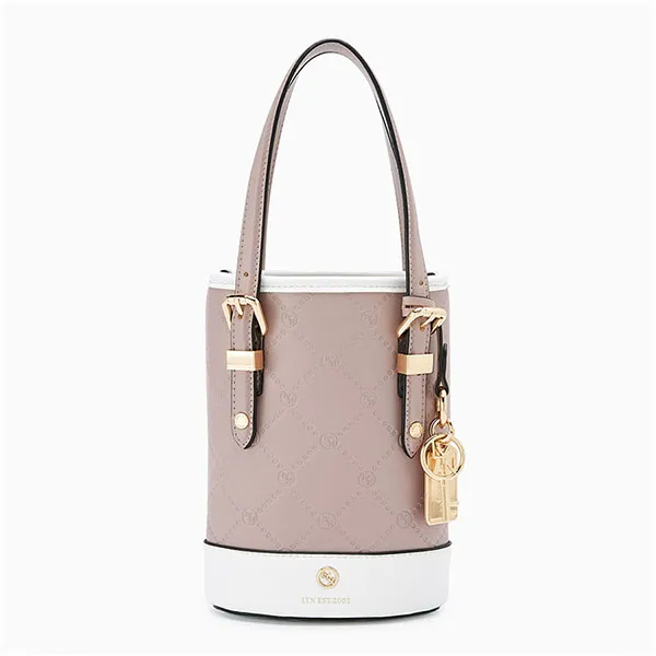 Túi Xách Nữ Lyn Reven Bucket Bags Pink LL23FBF159 Màu Hồng Nude