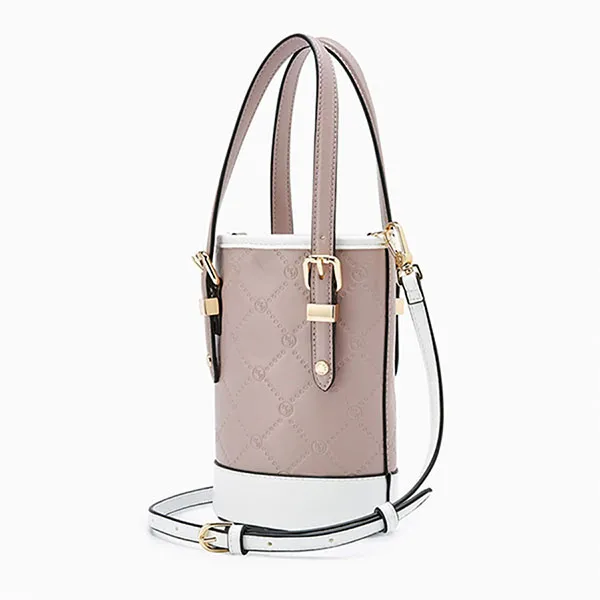 Túi Xách Nữ Lyn Reven Bucket Bags Pink LL23FBF159 Màu Hồng Nude