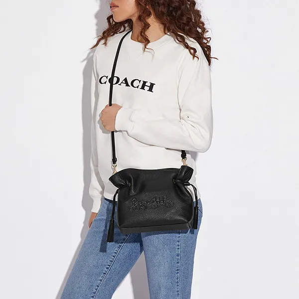 Túi Xách Tay Nữ Coach Andy Crossbody With Horse And Carriage CA213 Màu Đen