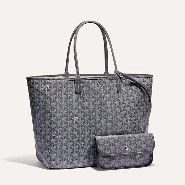 Túi Xách Tay Nữ Goyard Saint Louis PM Bag Màu Xám - Túi xách - Vua Hàng Hiệu