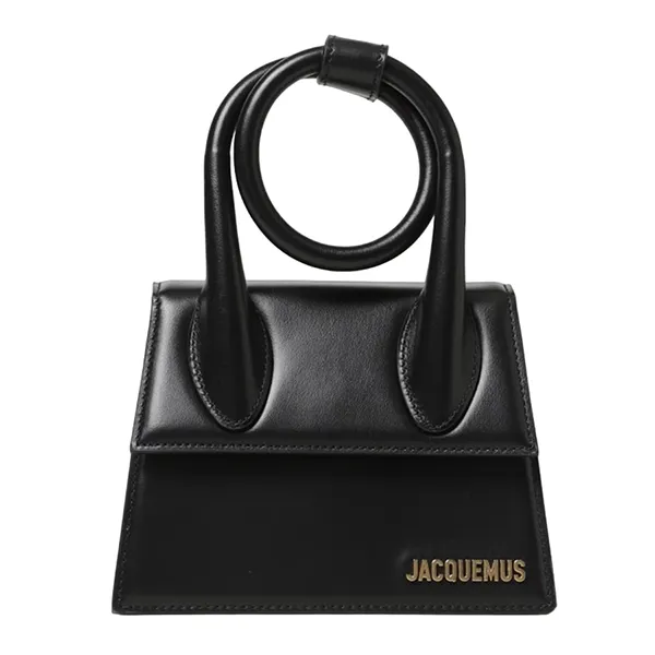 Túi Xách Tay Nữ Jacquemus Le Chiquito Noeud Bag 213BA0053000 990 Màu Đen