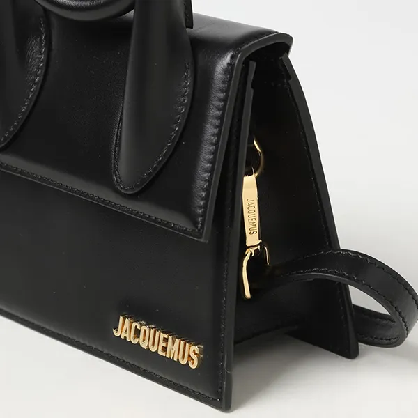 Túi Xách Tay Nữ Jacquemus Le Chiquito Noeud Bag 213BA0053000 990 Màu Đen