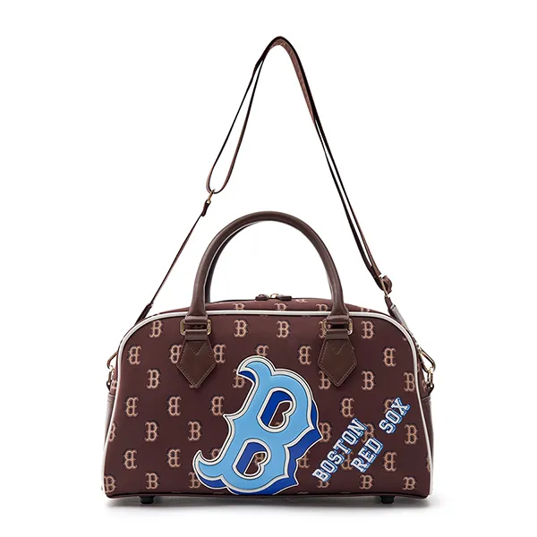Túi Xách Trẻ Em MLB Monotive Cross Bag Boston Red Sox 7ACRMT13N-43BRD Màu Nâu - Túi xách - Vua Hàng Hiệu