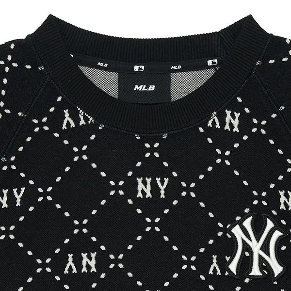 Váy Nữ MLB Monogram Jacquard New York Yankees 3FOPM0334-50BKS Màu Đen