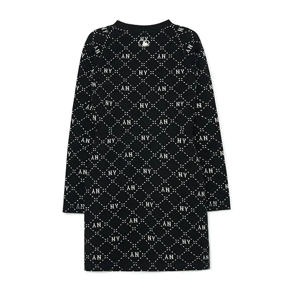 Váy Nữ MLB Monogram Jacquard New York Yankees 3FOPM0334-50BKS Màu Đen