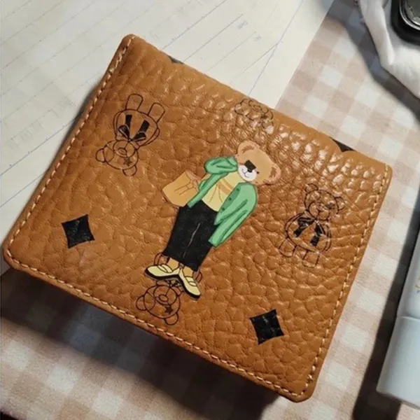 Ví Gập Nữ TTWN BEAR TT2207 TT2236 Màu Nâu Khaki