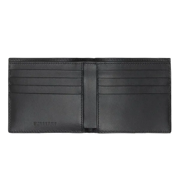 Ví Nam Burberry Vintage Check Bifold Wallet Màu Ghi Xám - Túi xách - Vua Hàng Hiệu