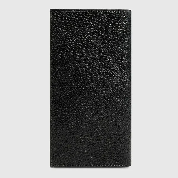 Ví Nam Gucci GG Marmont Leather Long ID Wallet 436023 DJ20T 1000 Màu Đen - 4