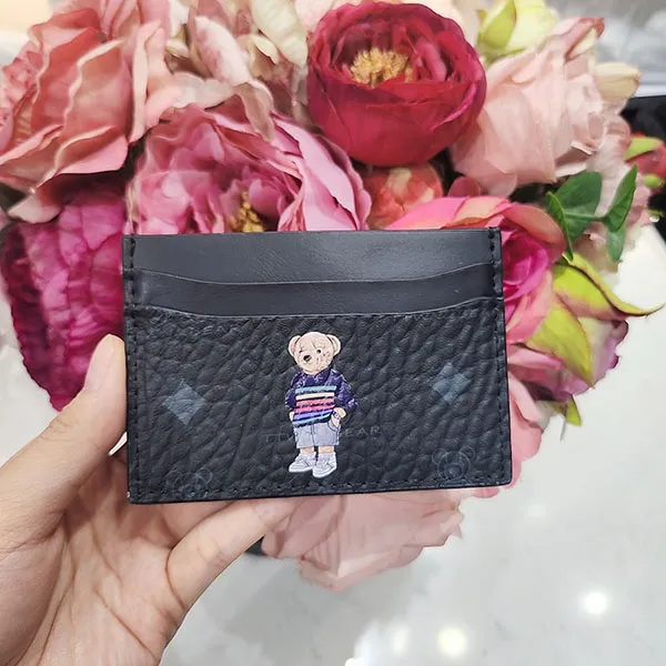Ví Nữ Đựng Thẻ TTWN BEAR TT2461 Màu Đen Size S
