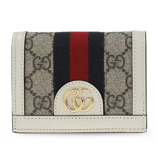 Ví Nữ Gucci Beige Ophidia Wallet Phối Màu
