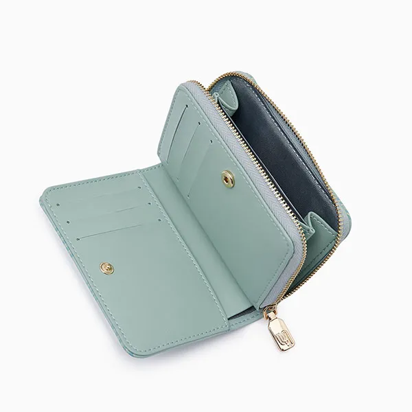 Ví Nữ Lyn Infinite Messi Short Wallets LL23MWF072 Màu Xanh Green