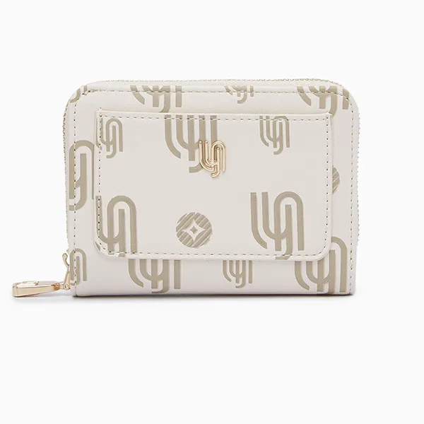Ví Nữ Lyn Infinite Messi Short Wallets LL23MWF072 White Màu Trắng