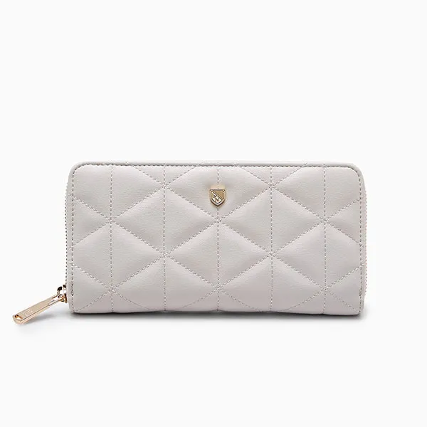 Ví Nữ Lyn Verric Long Wallets Grey LL23FWS075 Màu Xám