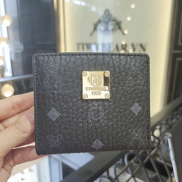 Ví Nữ TTWN BEAR TT2236 TT2409 Màu Đen