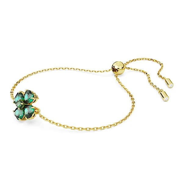 Vòng Đeo Tay Nữ Swarovski Idyllia Bracelet 5666585 Màu Vàng/Xanh