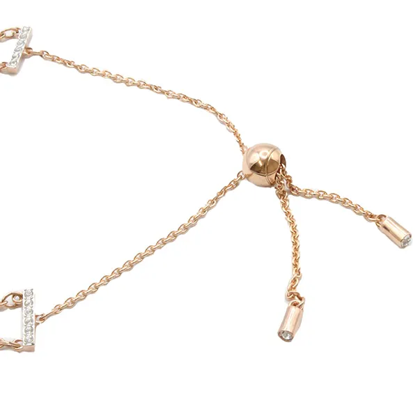 Vòng Đeo Tay Nữ Swarovski One Rose Gold Tone And Crystal Bracelet 5492243 Màu Vàng Hồng