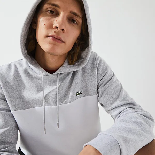 Áo Hoodie Lacoste SH6900-P0F Phối Màu Size 2 - Thời trang - Vua Hàng Hiệu