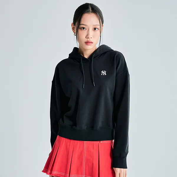 Áo Hoodie Nữ MLB Athleisure New York Yankees 3FHDB2134-50BKS Màu Đen