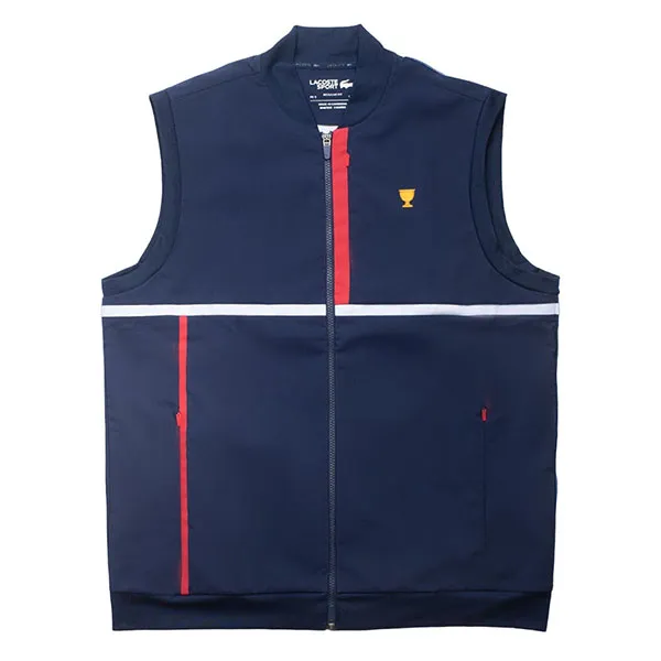 Áo Khoác Gile Nam Lacoste Men’s SPORT Contrast Band Jacket SH3966 - DB3 Màu Xanh Navy Size 4 - Thời trang - Vua Hàng Hiệu