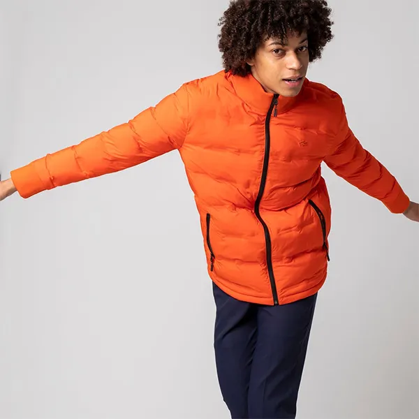 Áo Khoác Nam Lacoste Clomax Batting Jacket BH078EL-3B2 Màu Cam Size 48 - Thời trang - Vua Hàng Hiệu