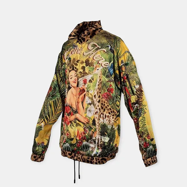 Áo Khoác Nam Dolce & Gabbana D&G Họa Tiết G9SC5THHM4LHH1LQ Phối Màu Size S