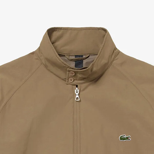 Áo Khoác Nam Lacoste 2.5 Layer Swing Top Jacket BH063EL - WNC Màu Nâu Size 48