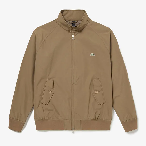 Áo Khoác Nam Lacoste 2.5 Layer Swing Top Jacket BH063EL - WNC Màu Nâu Size 48