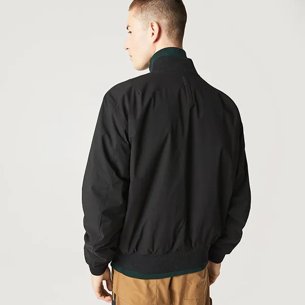 Áo Khoác Nam Lacoste Men's Insulated Padded Bomber Jacket BH0549 - 031 Màu Đen Size 48 - Thời trang - Vua Hàng Hiệu
