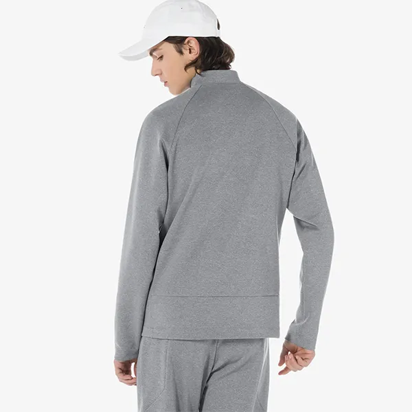 Áo Khoác Nỉ Nam Lacoste Sports Poly Stretch Training Setup Top SH391E CCA Màu Xám Size 5