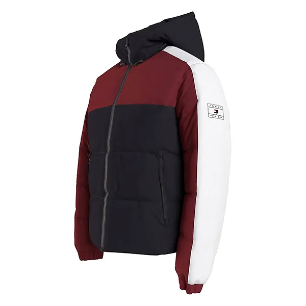 Áo Khoác Nam Tommy Hilfiger Colorblock Hooded Jacket 78J6183-410 Phối Màu Size XS - Thời trang - Vua Hàng Hiệu