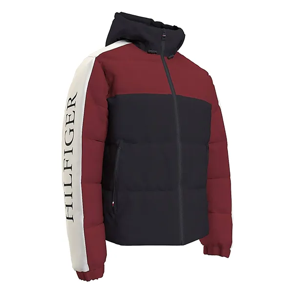 Áo Khoác Nam Tommy Hilfiger Colorblock Hooded Jacket 78J6183-410 Phối Màu Size XS - Thời trang - Vua Hàng Hiệu